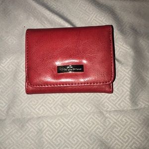 Red/maroon wallet